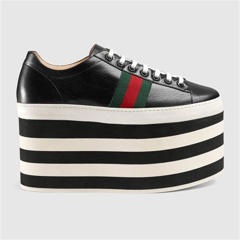 gucci womens platform sneakers|farfetch gucci sneakers for women.